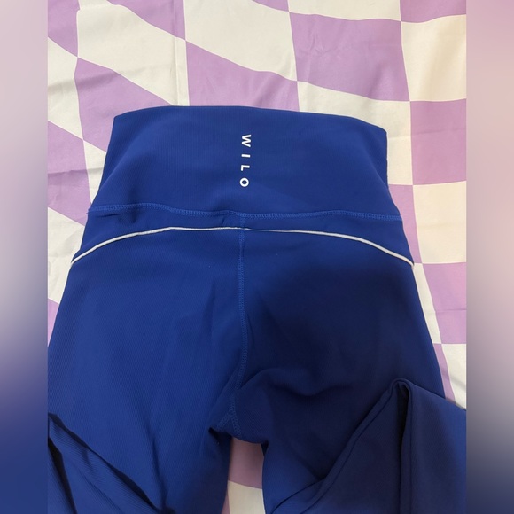 WILO The Label | Base Ribbed Colorblock Leggings | Cobalt/Lime/Grey | Small - Picture 7 of 11